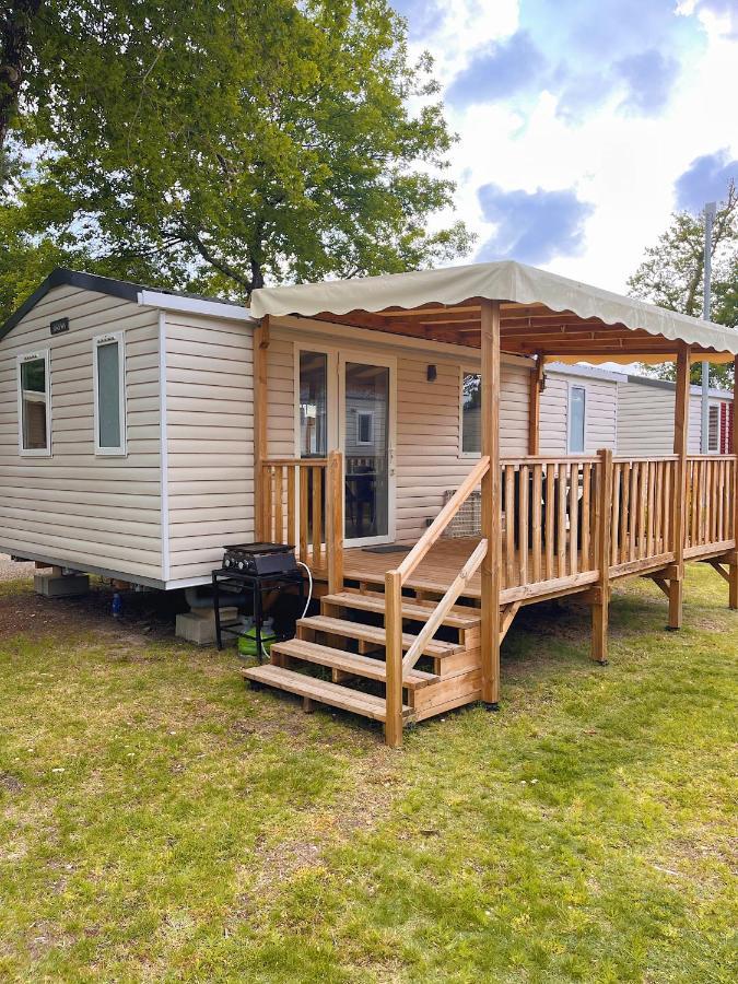 Mobil Home Camping 4 Etoiles Les Viviers 2 Chambres Lège-Cap-Ferret Exterior foto